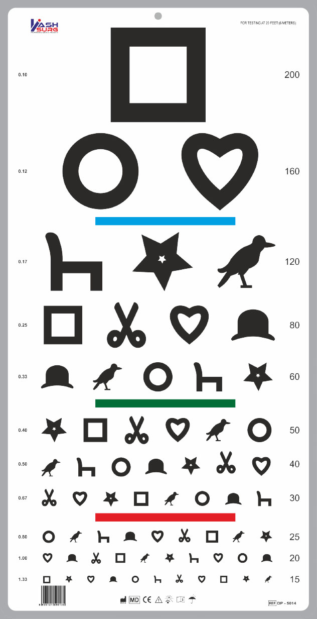 Kashmir Surgical Works Private Ltd Manufacturers of eye charts in ...